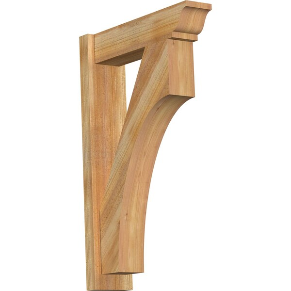 Ekena Millwork Westlake Rough Sawn Traditional Outlooker, Western Red Cedar, 6"W x 22"D x 34"H OUT06X22X34WTL01RWR - main